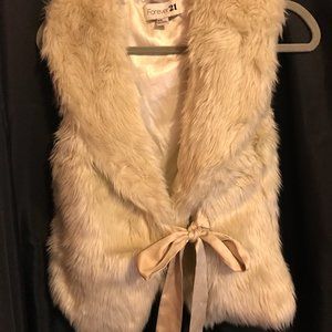 Forever 21 Faux Fur Vest